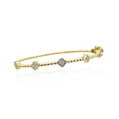 Italian Glamour Bracelet - Clover - by Eda Çetin