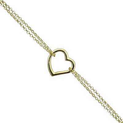 by Eda Çetin - Italian Heart Bracelet