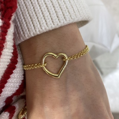 by Eda Çetin - Italian Heart Bracelet (1)