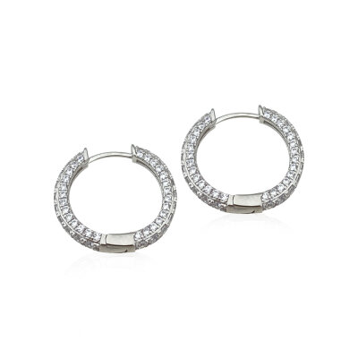 Italian Hoop Earrings from - by Eda Çetin