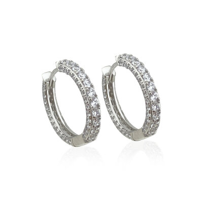 Italian Hoop Earrings from - by Eda Çetin