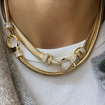 Italian Rope Chain Necklace - by Eda Çetin