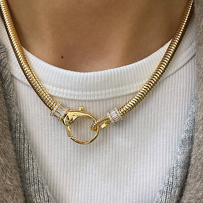 Italian Rope Chain Necklace - by Eda Çetin