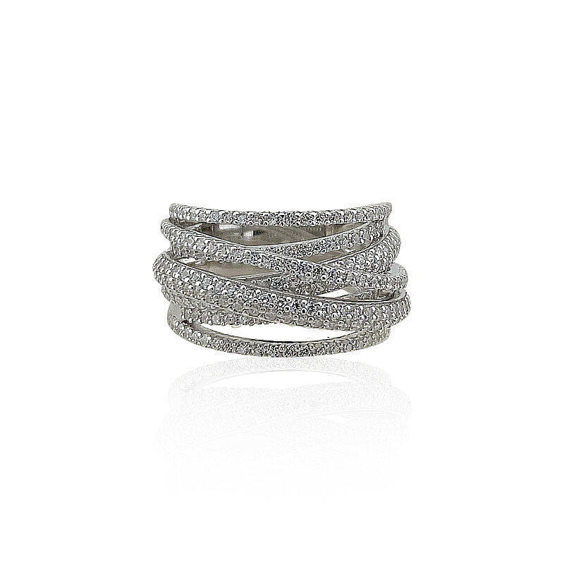Italian Spiral Wrap Ring - 1