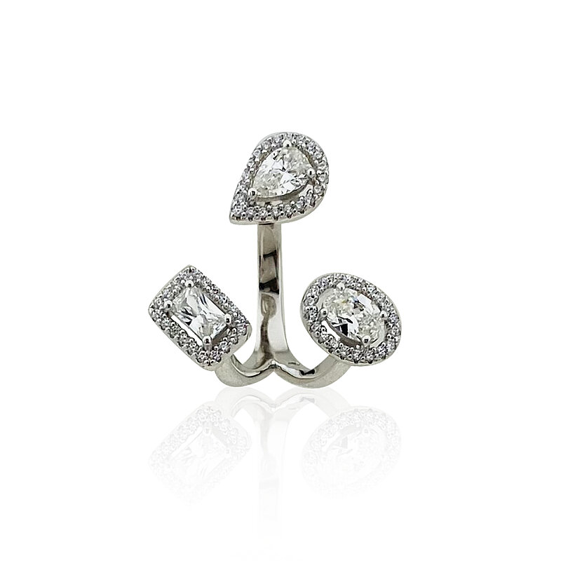 Italian Three-Band Ring - 3