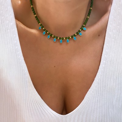 Jade Design Necklace - Thumbnail