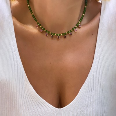 Jade Design Necklace - Thumbnail