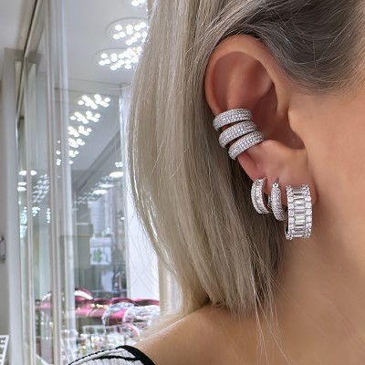 Jolie Hoop Earrings - Thumbnail