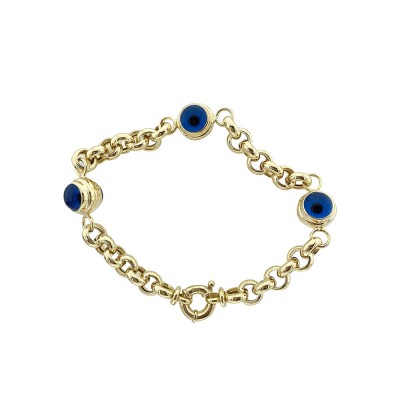 Lalin Eye Bracelet - Large - Thumbnail