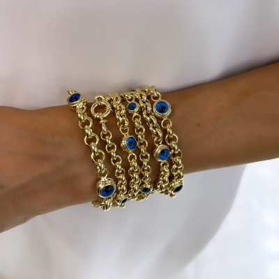 Lalin Eye Bracelet - Medium Size - Thumbnail