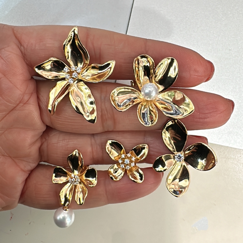 Lily Italian Earrings - 2 - 3