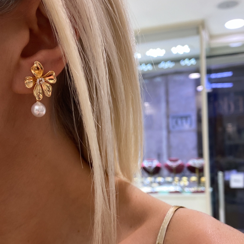 Lily Italian Earrings - 4 - 2