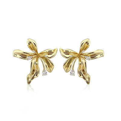Lily Moon Italian Earrings - by Eda Çetin