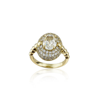 Liva Moissanite Ring - by Eda Çetin