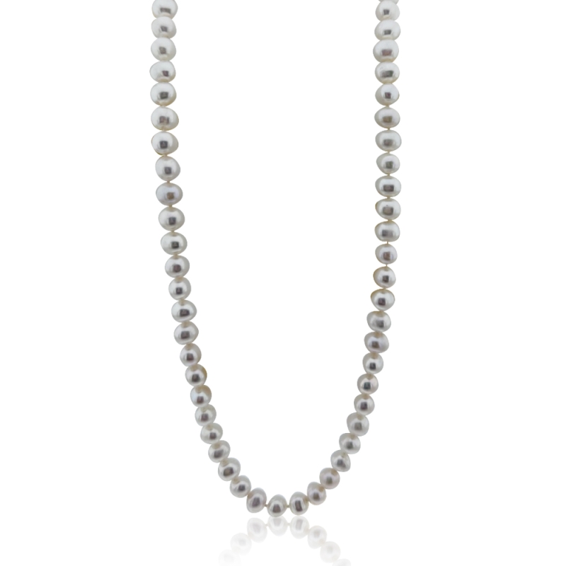 Long Pearl Necklace