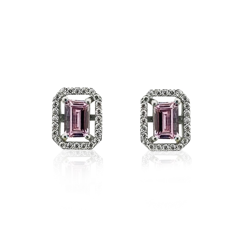  Lora Baguette Earrings - 3