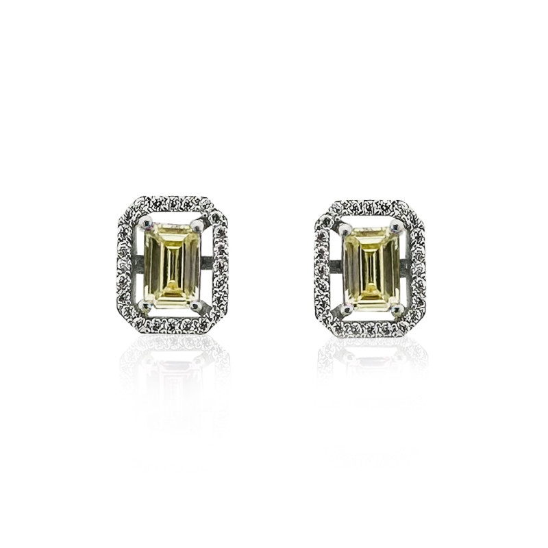  Lora Baguette Earrings - 5