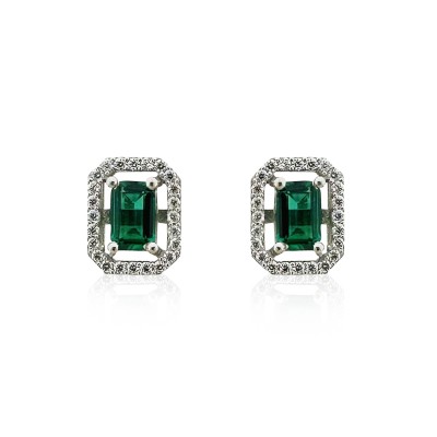  Lora Baguette Earrings - by Eda Çetin