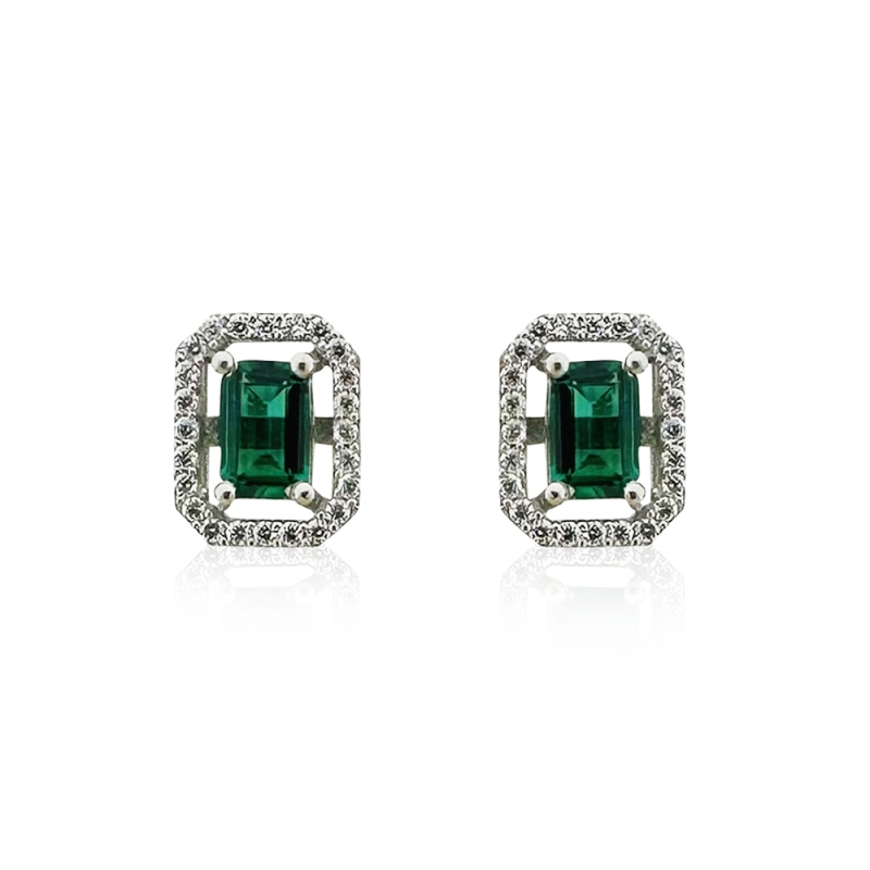  Lora Baguette Earrings - 2