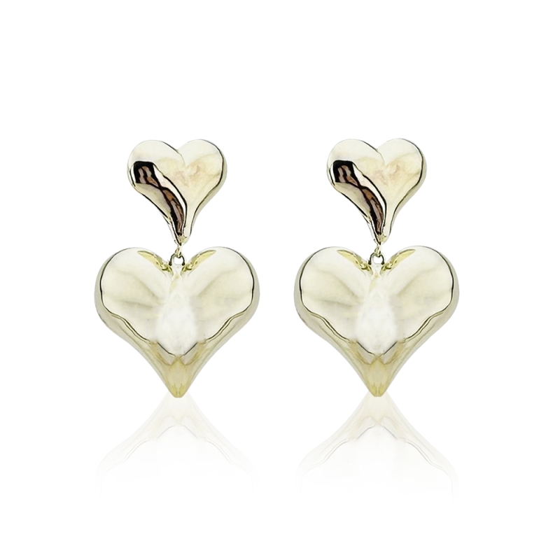 Love Double Heart Earring - 3