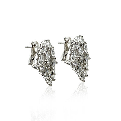 Love Wings Mozanit Küpe - by Eda Çetin
