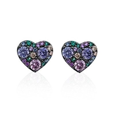 byEdaÇetin - Lucia Heart Earrings