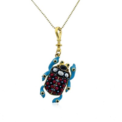 byEdaÇetin - Lucky Ladybug Collection Necklace