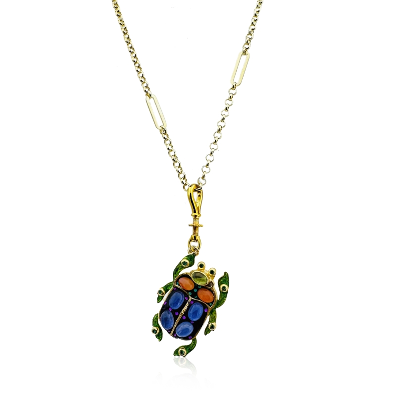 Lucky Ladybug Collection Necklace - Thick Chain