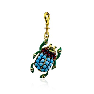 byEdaÇetin - Lucky Ladybug Collection Pendant (1)