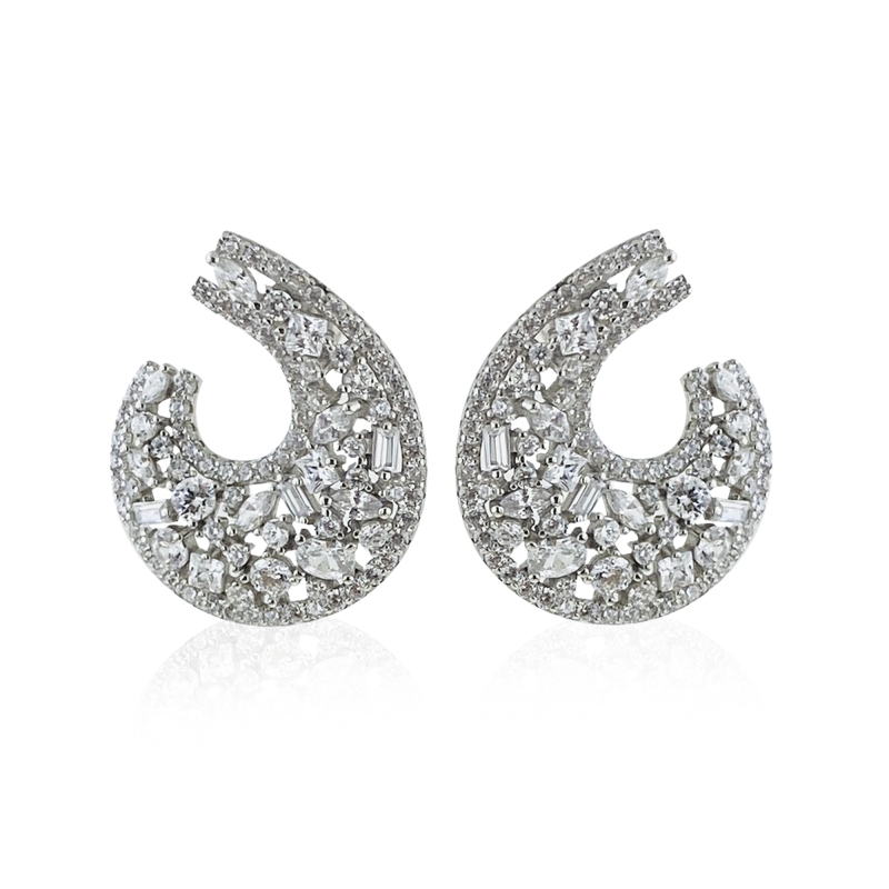Luga Strained Italian Earrings