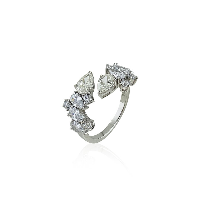 Lune Moissanite Ring - 1