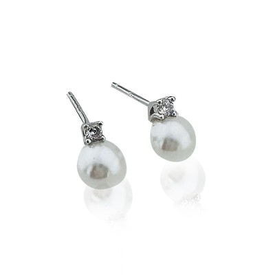 byEdaÇetin - Luve Pearl Mini Earrings