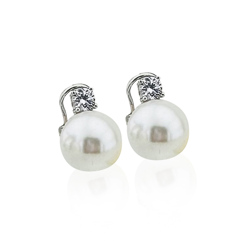 Luve Pearl Solitaire Earring
