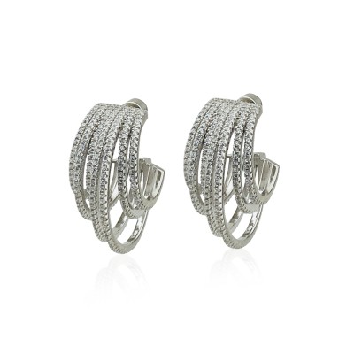 by Eda Çetin - Luzia Stone Hoop Earrings (1)