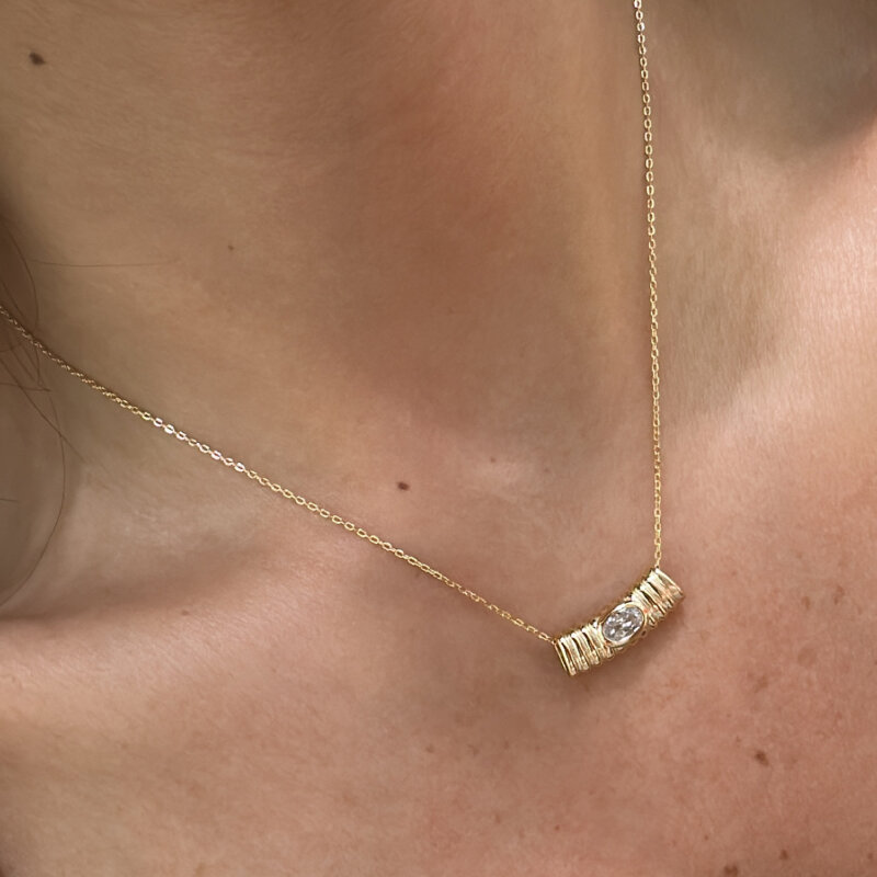 Mari Stone Necklace - 2