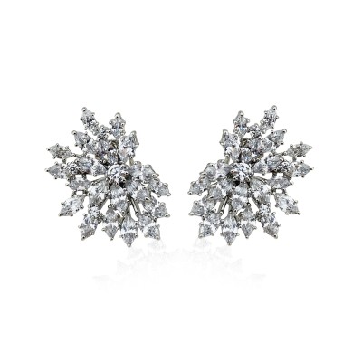 Marquise Strained Italian Earrings - by Eda Çetin