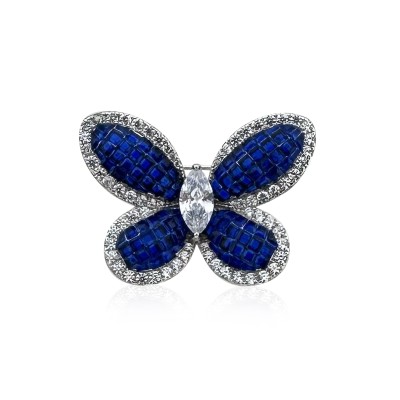 Martina Butterfly Brooch - Thumbnail