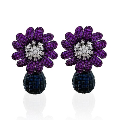 byEdaÇetin - Martina Flower Earrings
