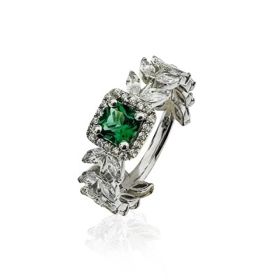byEdaÇetin - Meri Green Ring (1)