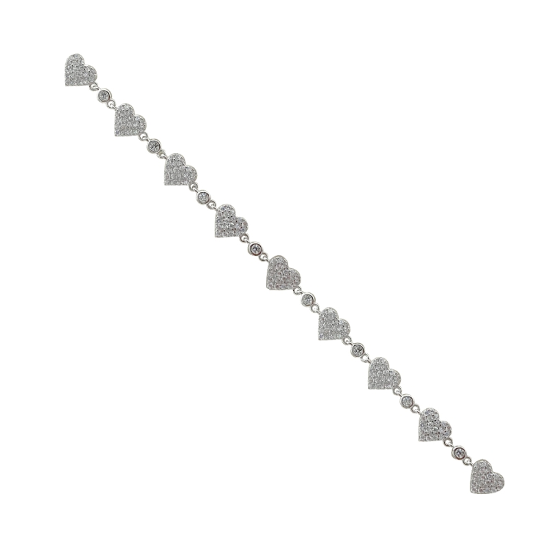 Merida Sequenced Heart Bracelet