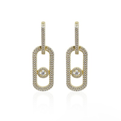 by Eda Çetin - Merina Big Stone Earrings (1)