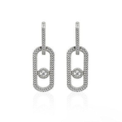 by Eda Çetin - Merina Big Stone Earrings