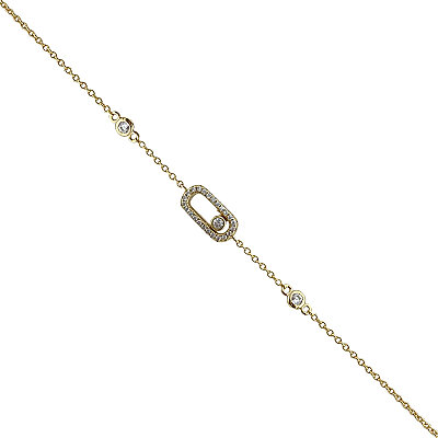 Merina Mini Stone-Embellished Bracelet - by Eda Çetin