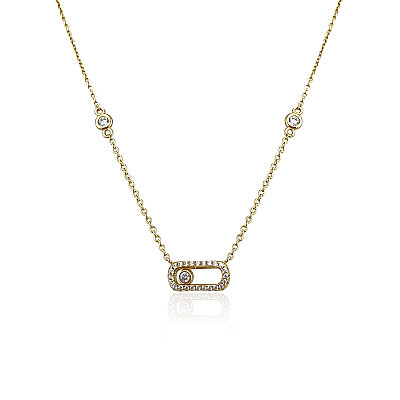 Merina Mini Stone Necklace - by Eda Çetin