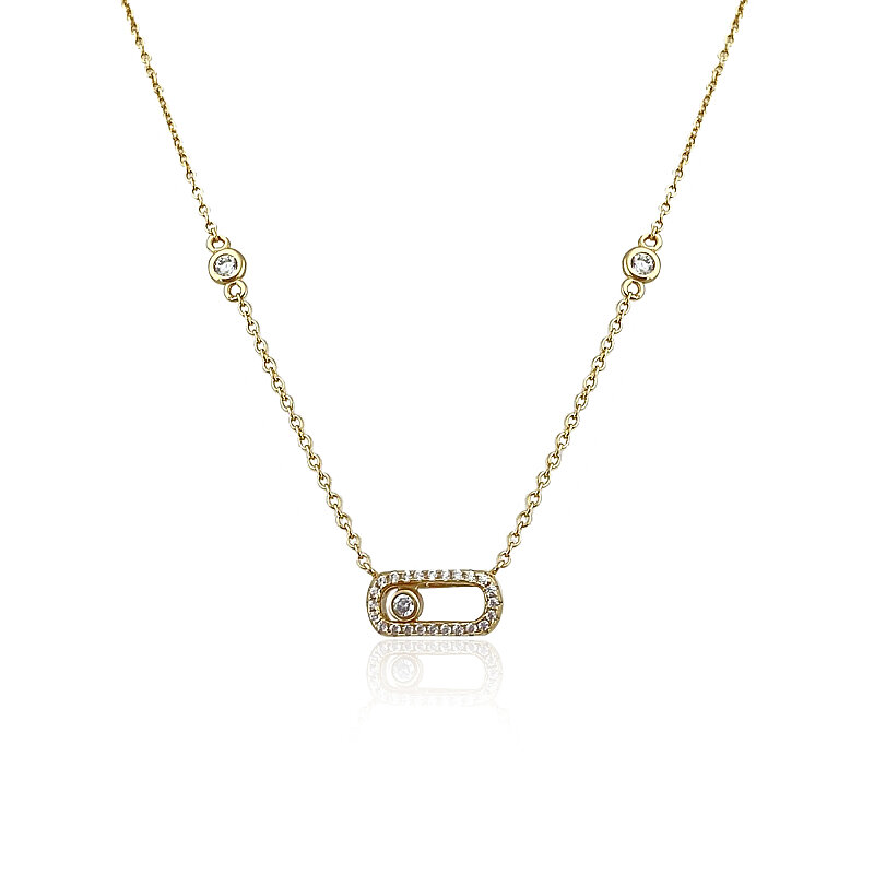 Merina Mini Stone Necklace - 2