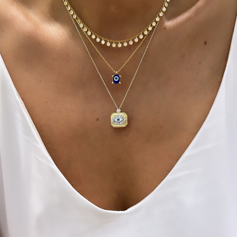 Messina Eye Necklace - 2