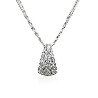 Milena Stone Plate Necklace - by Eda Çetin
