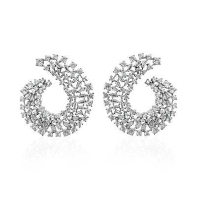 Minela Strained Stone Earrings - by Eda Çetin