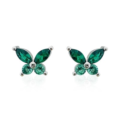 byEdaÇetin - Mini Butterfly Earrings (1)