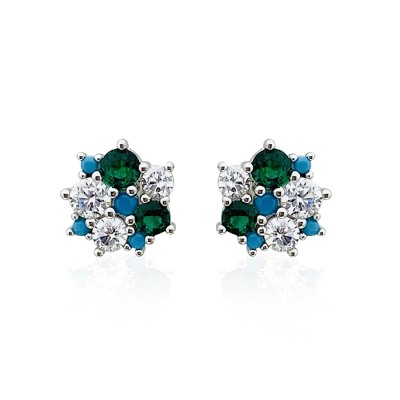 Mini Colorful Earrings - by Eda Çetin